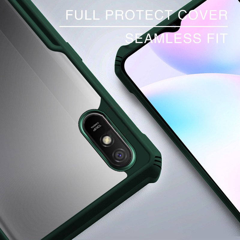 Ốp Điện Thoại Trong Suốt Có Đệm Túi Khí Chống Sốc Cho Redmi 10C 10A 10 9A 9i 8 7A 6 7 6A 9 Power Prime 9T NFC 9C K20 Pro