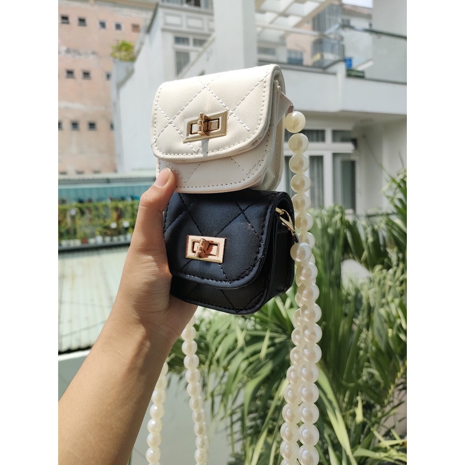 Túi mini đeo chéo túi mini cho mẹ và bé gái cực hot TXNGOCMINI - hình thật