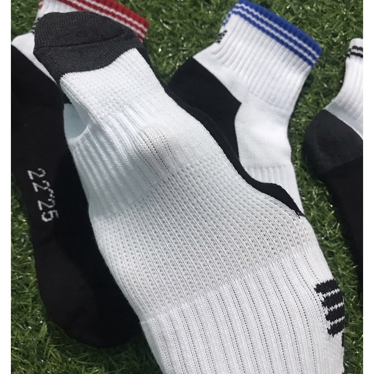 [ HÀNG XUẤT XỊN] Tất vớ chạy bộ tennis GOSEN cổ trung lửng thể thao nam nữ, hàng dệt kim xuất khẩu Nhật Sport Socks