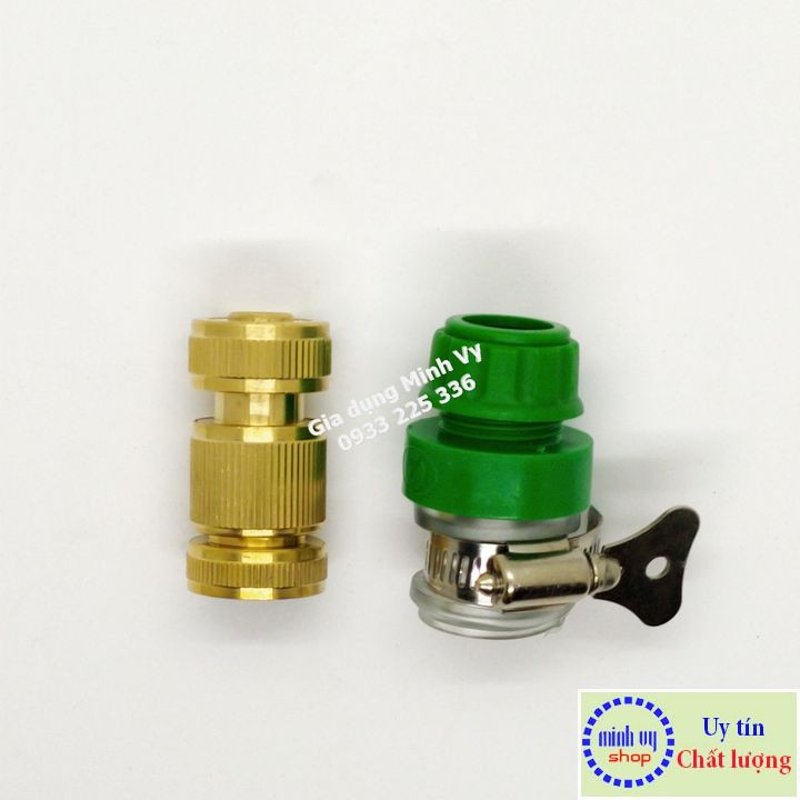 Bộ 3 cút lọc + khớp nối nhanh + lọc rác dùng cho máy rửa xe gia đình mini -may rua xe