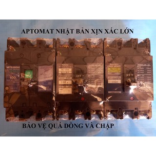 APTOMAT 3 PHA NHẬT BẢN MCCB 100A
