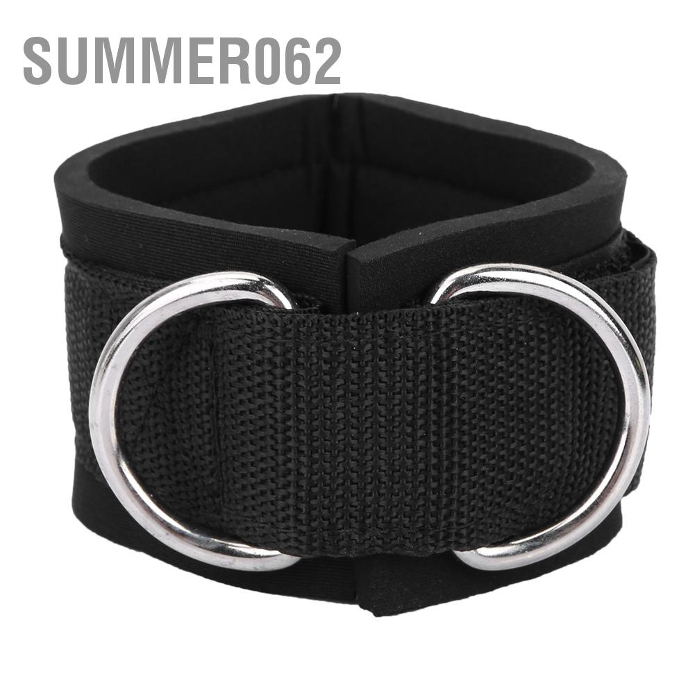 Vòng dây đai mắt cá chân Khóa mắt cá chân Huấn luyện chân Bảo vệ phòng tập thể dục 【Summer062】