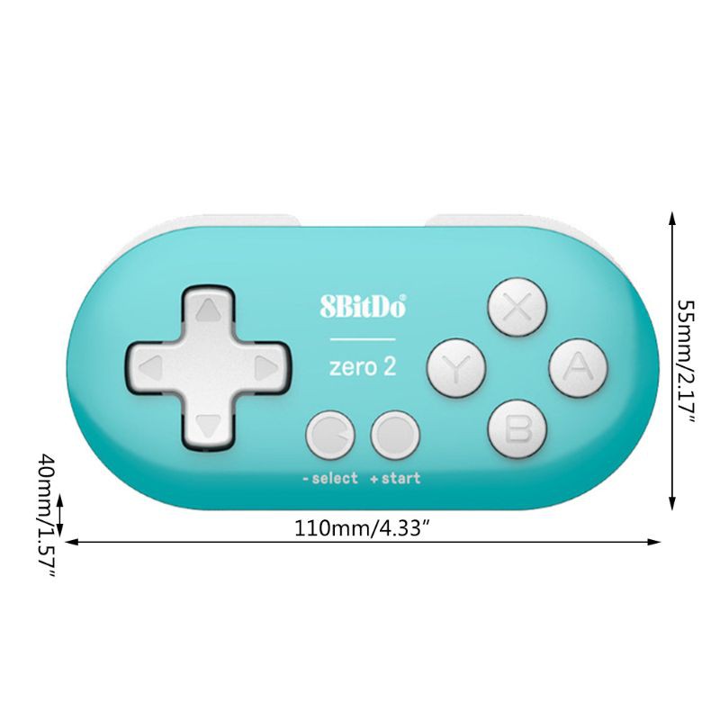 Tay Cầm Chơi Game Bluetooth Cre 8bitdo Zero 2 Cho Nintendo Switch