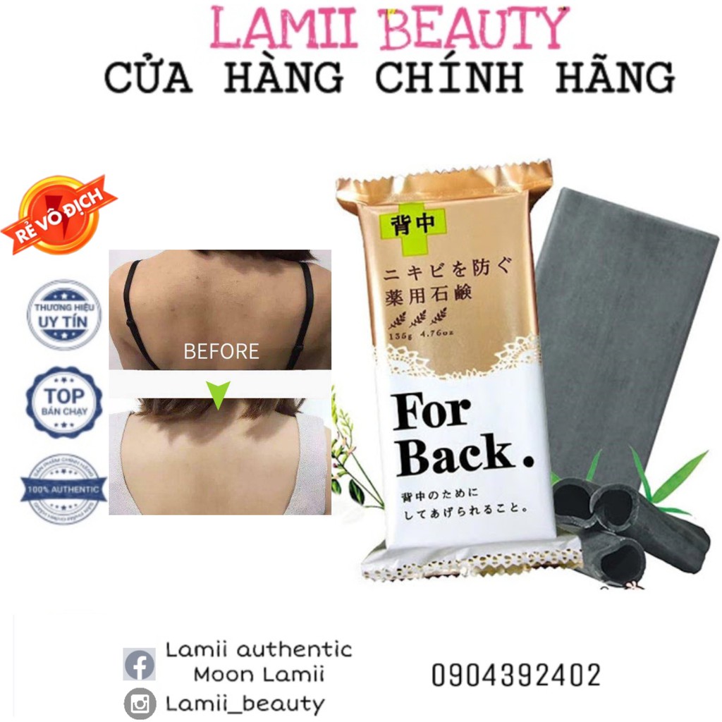 XÀ PHÒNG MỤN LƯNG PELICAN FOR BACK Nhật Bản