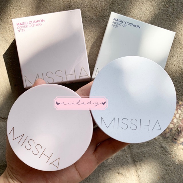 (Mẫu Mới) Phấn nước Missha Magic Cushion Cover Lasting / Velvet Finish Cushion