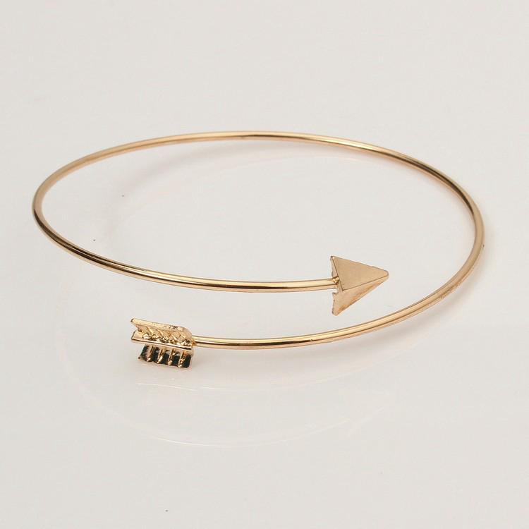 Open Style Bracelet Punk Women Bangles retro INS