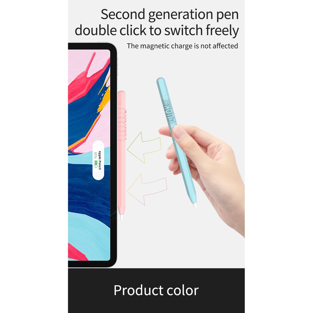 Ốp Silicon Cho Bút Cảm Ứng Apple Pencil Thế Hệ 1 2 26 | BigBuy360 - bigbuy360.vn