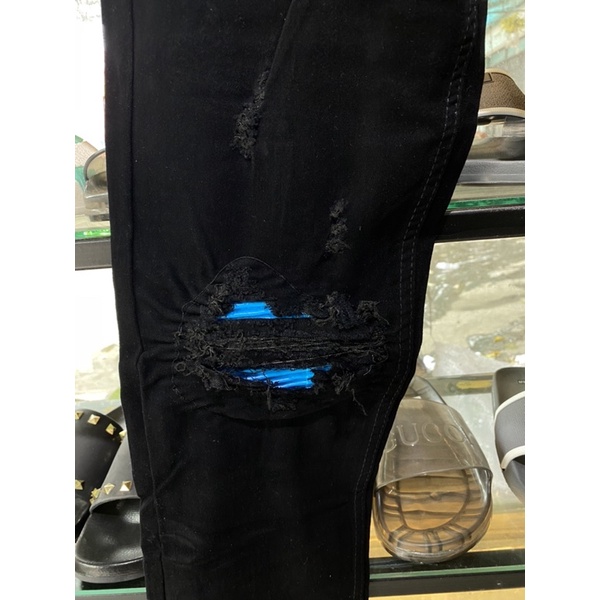 Quần amiri vá da supper ✅