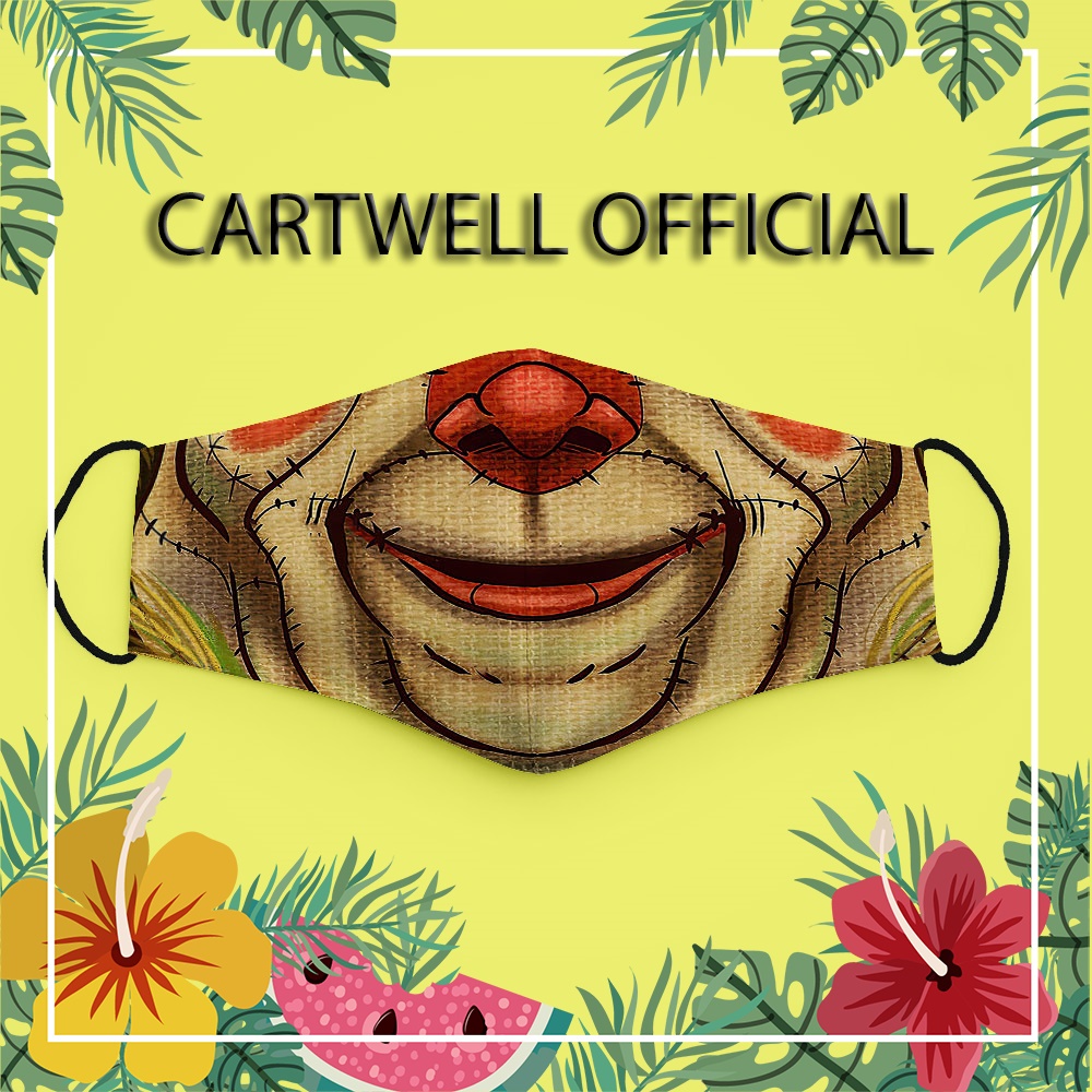 Khẩu trang vui nhộn đáng yêu cute cho bé thú cưng hoạt hình Hình Vẽ DRAWN CARTWELL phòng ô nhiễm phòng dịch bệnh có thể
