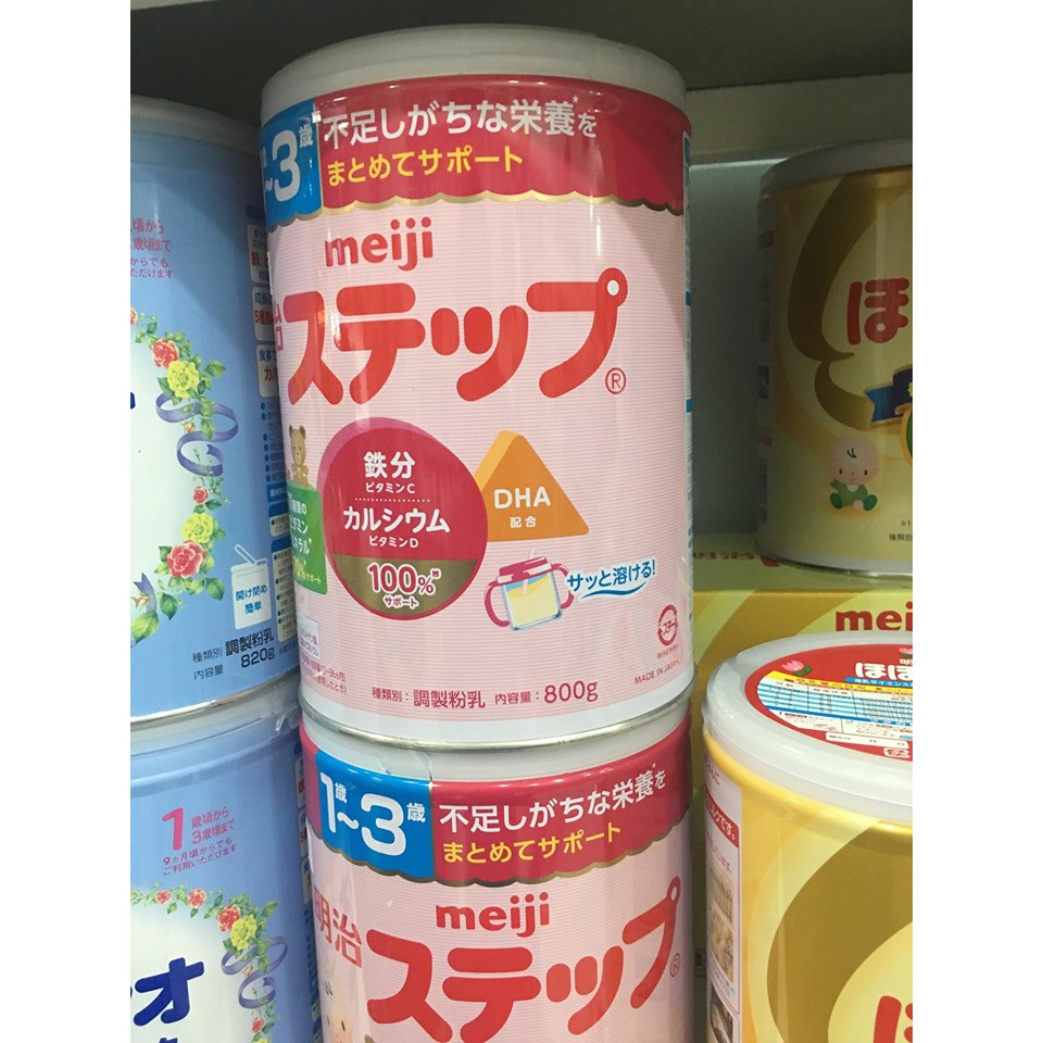 SỮA MEIJI 1-3 NỘI ĐỊA NHẬT BẢN - HỘP 800gr