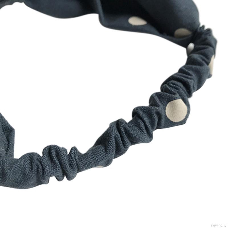 Băng đô nơ chấm bi đáng yêu cho bé