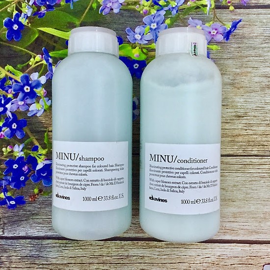 Dầu xả bảo vệ tóc nhuộm và tạo bóng tóc MINU Essentail Haircare Davines 1000ml