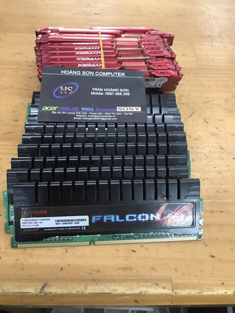 Ram 4g/1600 dr3 có tản nhiệt nhôm