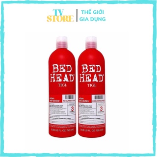 (tigi) dầu gội tigi (dầu gội tigi đỏ cao cấp, dầu xả cặp - hàng cao cấp thơm, mềm, mượt) . tv_store 02