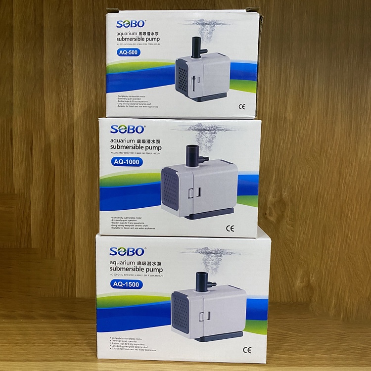 Máy Bơm Nước Sobo AQ-500 (6W-500L/H-0.5M) - Máy Bơm Nước Bể Cá