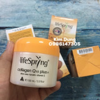 Kem nhau thai cừu lifespring q10 plus giúp mờ thâm nám, 100ml
