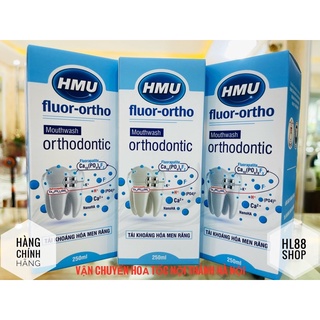 Nước súc miệng cho người niềng răng HMU fluor ortho của Đại học Y hà Nội