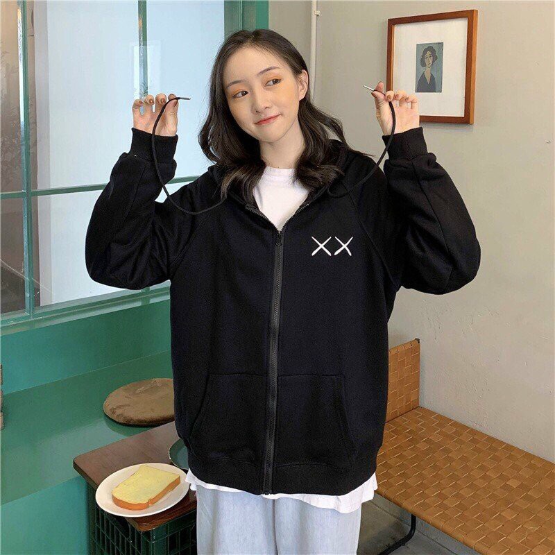 Áo Hoodie Nữ Nam - Áo Khoác Nỉ Unisex XX Siêu Hot 2 Màu | BigBuy360 - bigbuy360.vn