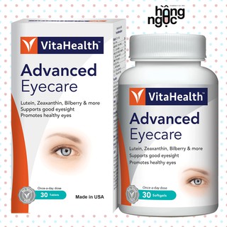 Vitamin A bổ mắt Advanced Eyecare (Hộp 30 viên)
