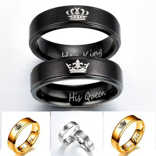 Nhẫn/Nhẫn đôi/Her King His Queen