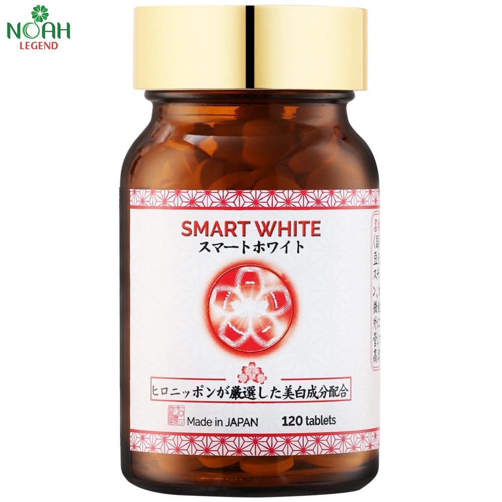 Viên Uống Trắng Da Mờ Nám Giảm Vết Thâm Chuẩn Nhật Smart White