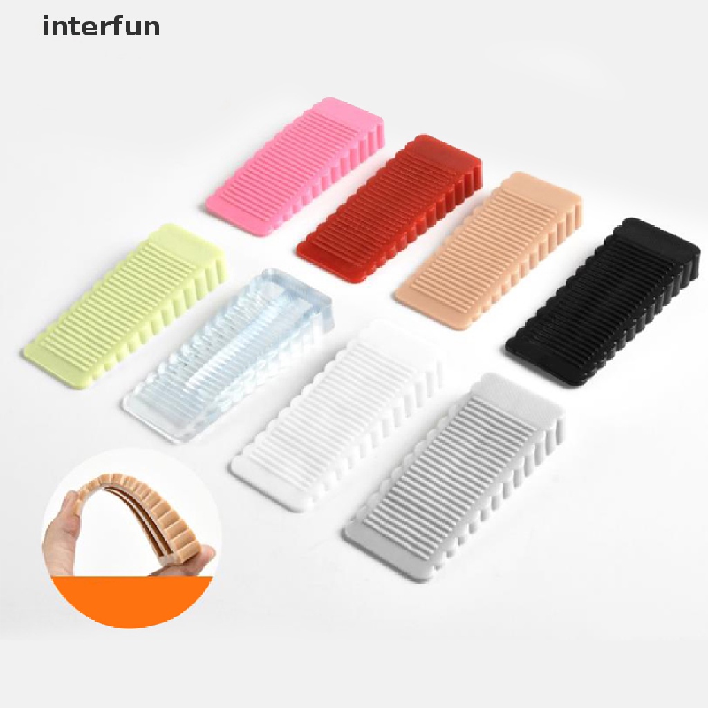 1 Miếng Chặn Cửa Bằng silicone An Toàn