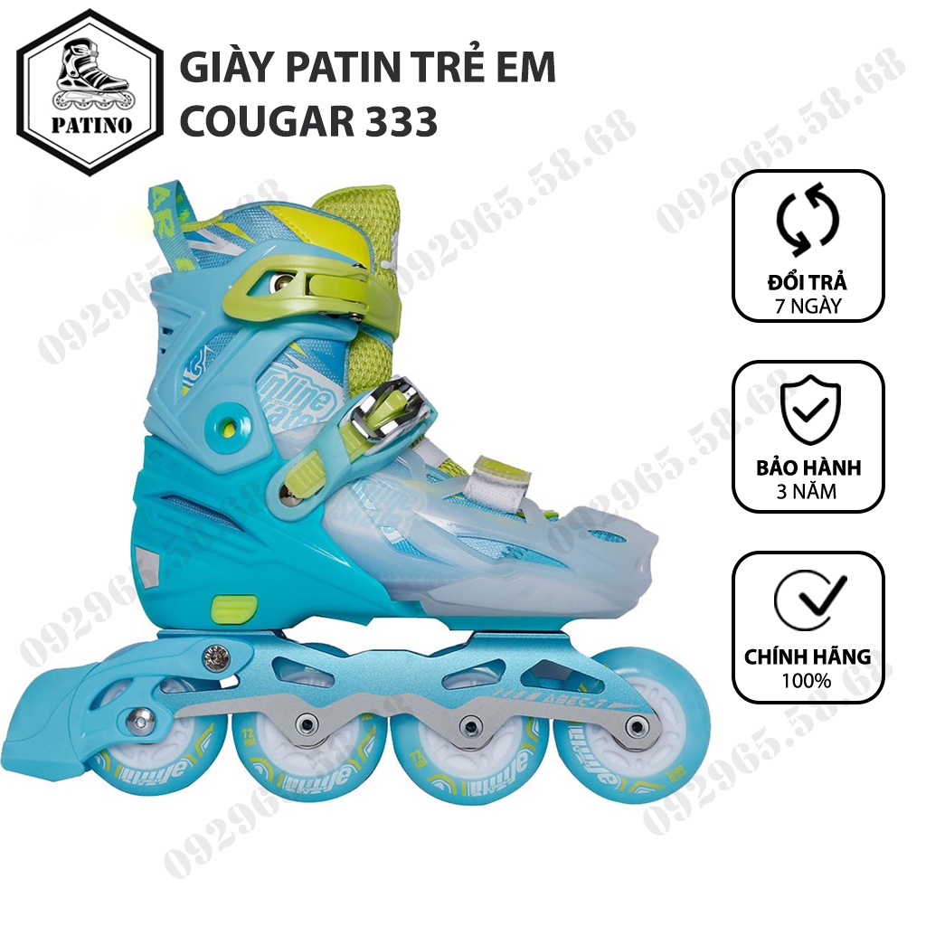 Giày trượt patin trẻ em, Giày trượt patin trẻ em Cougar 333 chính hãng giá tốt - PATINO