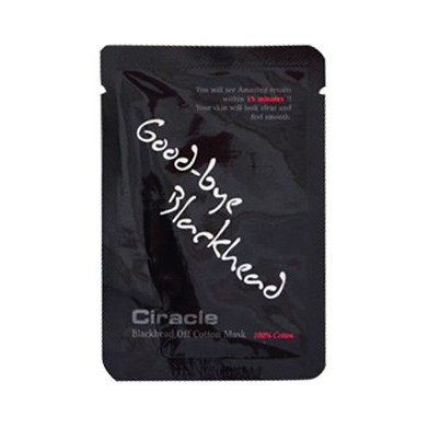 Hàng Hàn- Lẻ Miếng Mặt Nạ Đẩy Mụn Đầu Đen Ciracle Goodbye Blackhead