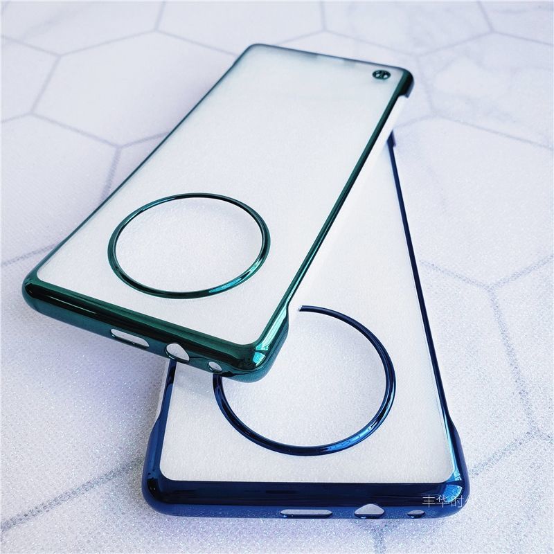 Ốp Điện Thoại Trong Suốt Không Viền Sang Trọng Chống Sốc Cho Huawei Mate 20 30 40 Pro + P20 P30 P40 P50 Pro +