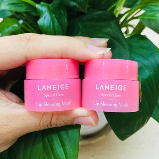Son dưỡng môi laneige mặt nạ ngủ môi sáp dưỡng ẩm tẩy da chết u duong moi lip