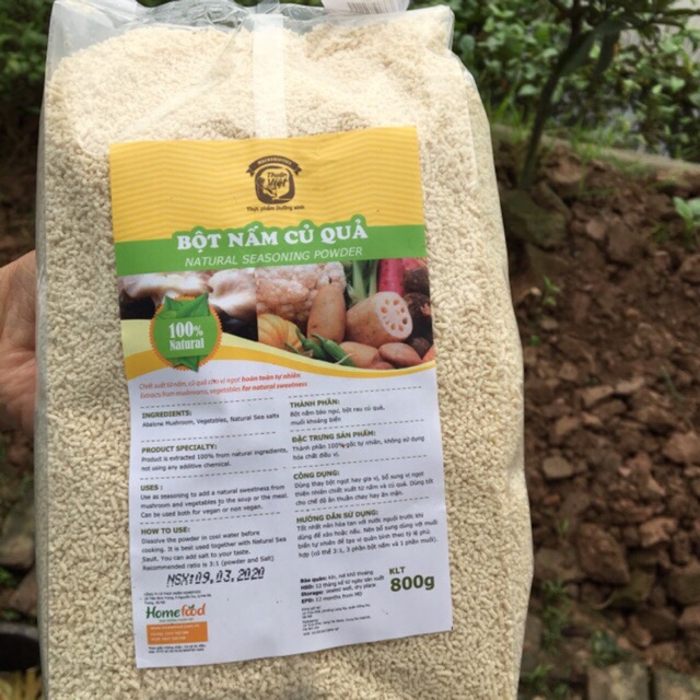 Bột nêm nấm củ quả