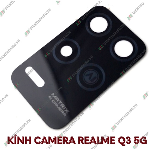 Kính camera realme q3 5g kèm keo dán