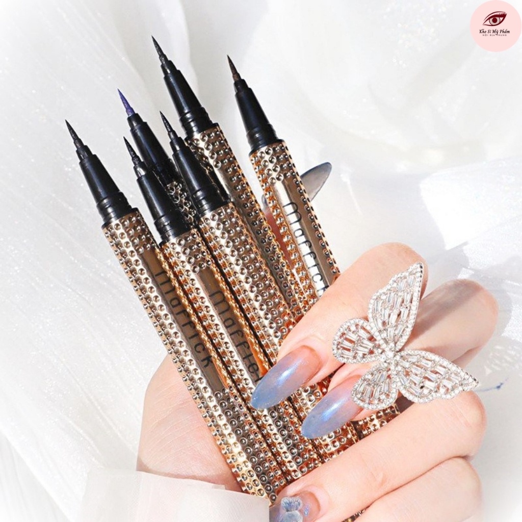 Bút Kẻ Mắt MAFFICK EYELINER GOLDEN Đầu Nhỏ Dạng Gel Chống Nước | BigBuy360 - bigbuy360.vn