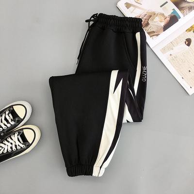 [Mã FAMAYWA giảm 10K đơn 50K] Quần jogger chất liệu nỉ bông cao cấp sọc tia chớp phong cách cho nam nữ C081 | BigBuy360 - bigbuy360.vn