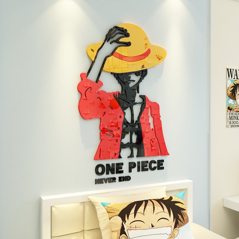 Giấy Dán Tường 3d Hình One Piece Đẹp Mắt