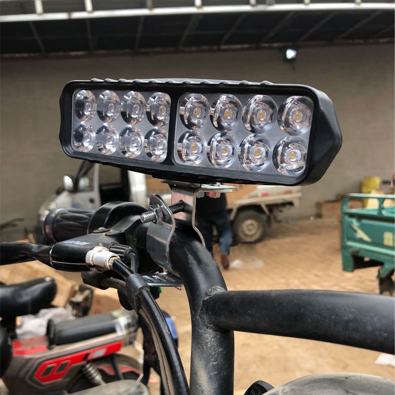 Đèn pha LYMOYO LED phá sương mù 12W/ 18W/ 24W chống thấm nước dành cho xe mô tô