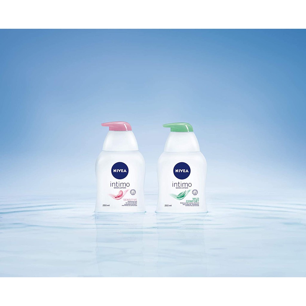 [Nhập Đức] Dung dịch vệ sinh phụ nữ Nivea Intimo Wash Lotion Sensitive