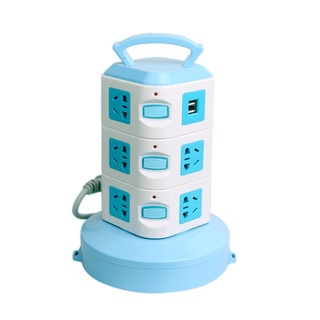 Ổ cắm điện, nhiều tâng, kèm cổng sạc điện thoại usb