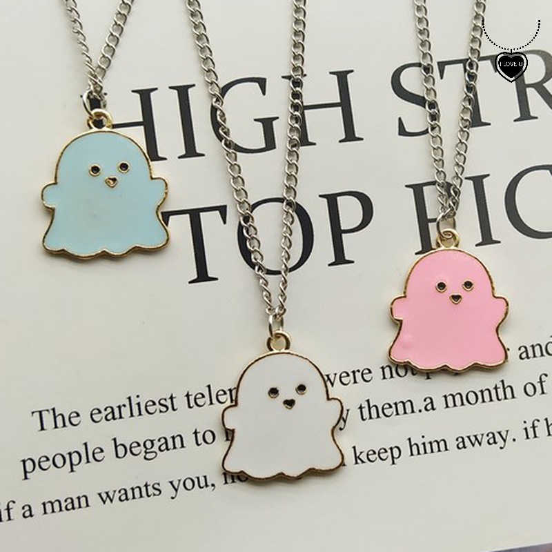Dây Chuyền Hình Ma Phong Cách Hàn Quốc Thời Trang Cho Nữ
