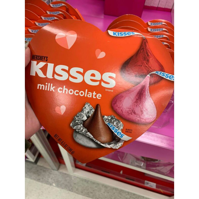 🍫Kẹo Chocolate Kisses Milk Hãng Của Mỹ 100%: 184gr🍫