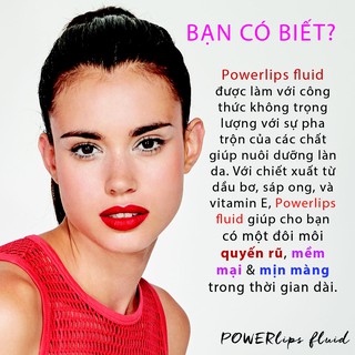 SON KEM NUSKIN POWERLIPS FLUID