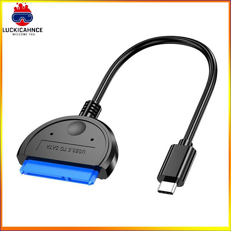 Dây Cáp Chuyển Đổi Usb 3.1 Type C Sang Sata Iii Hdd Ssd 2.5 "22-Pin Uasp