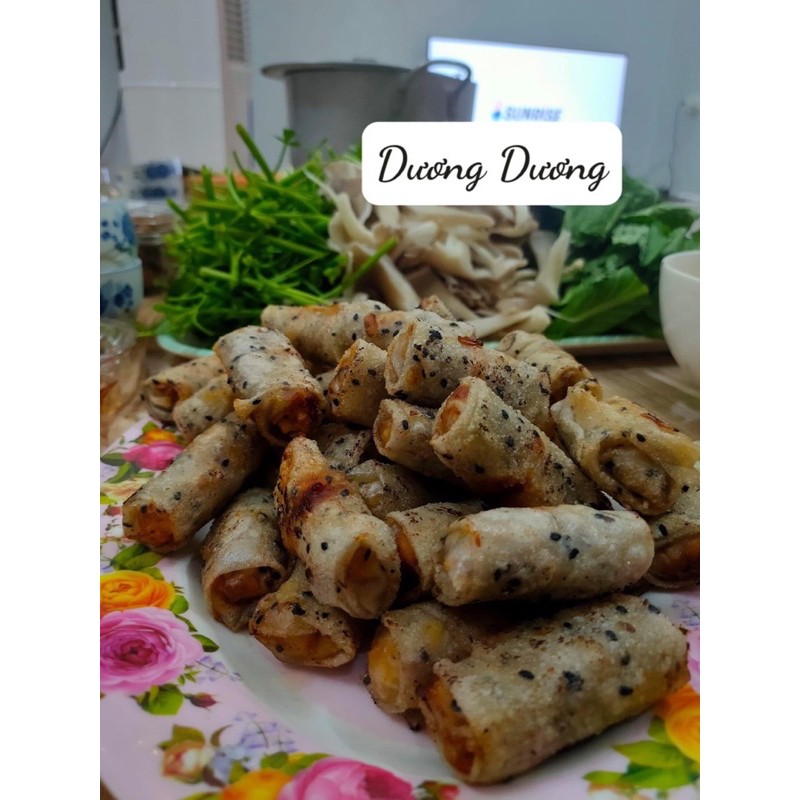(2kg) Bánh Tráng Mè Đen Loại 1 - Đặc Sản Phan Rang - Tháp Chàm -Bánh tráng mè Dương | BigBuy360 - bigbuy360.vn