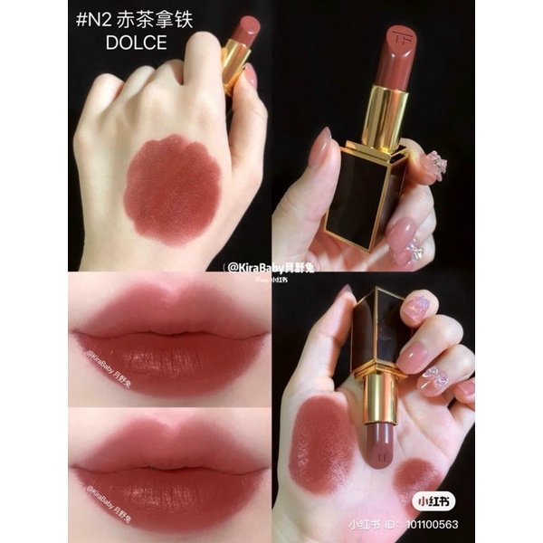 Son Tom Ford Lip Color dòng nude N1, N2, N3 - Son TF Nude mẫu mới