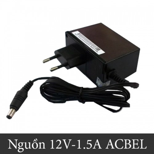 Nguồn 12v 1.5a AcBel chân 5.5x2.1mm hàng cao cấp dùng cho Camera, Router Wifi đèn led trang trí loa kéo | BigBuy360 - bigbuy360.vn