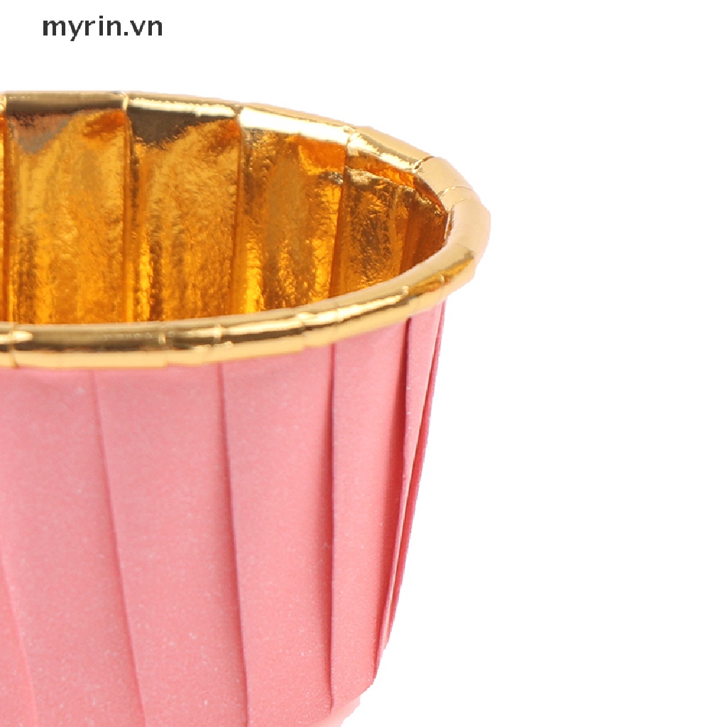 Set 50 Cốc Giấy Đựng Bánh Cupcake Tiện Lợi
