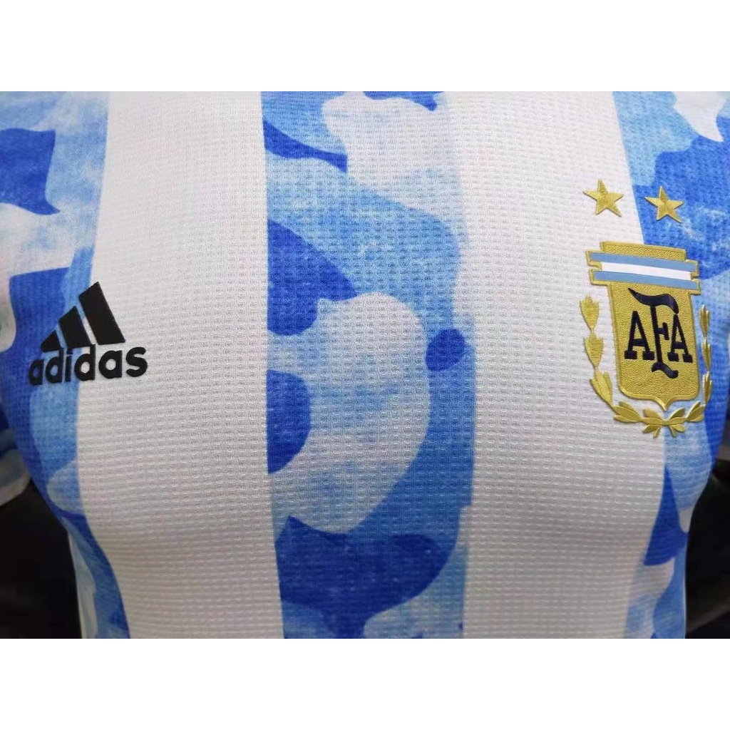 Áo Thun Bóng Đá Đội Tuyển Argentina 2021 s-2xl * Hàng Có Sẵn/ Được Đóng Hộp Ngày mai*