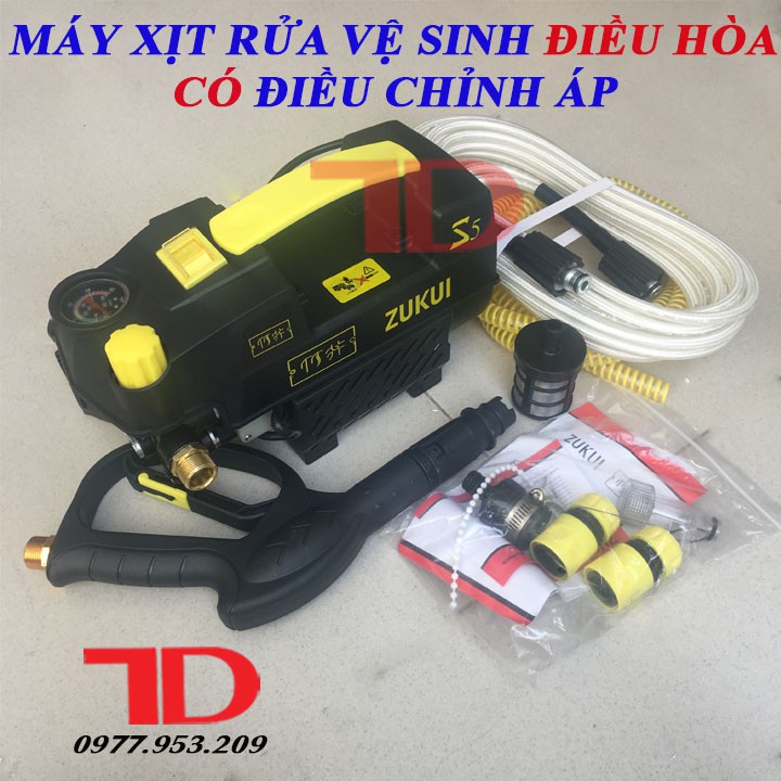 Máy xịt rửa vệ sinh điều hòa có điều chỉnh áp