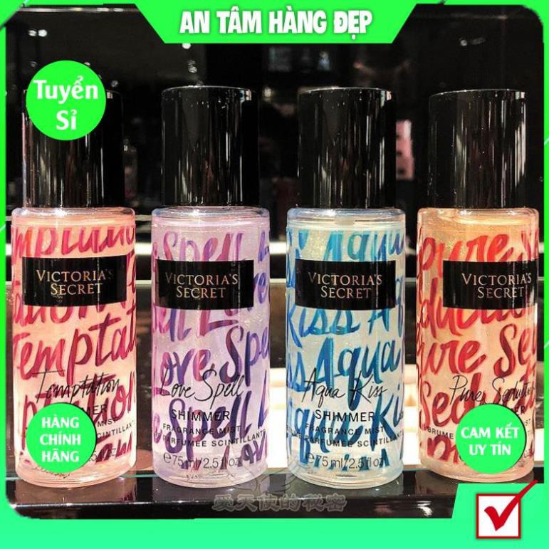 Bộ Đôi XỊt Thơm Toàn Thân Body Mist VICTORIA’S SECRET KING DC Cuốn Hút Quyến Rũ Huyền Bí