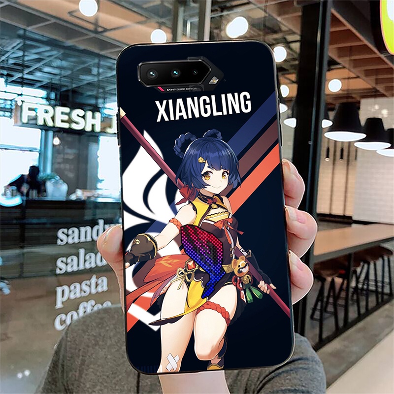 Bao Da Điện Thoại Họa Tiết Hoạt Hình Cho asus rog phone 5 3 2 rog5 rog2 Ốp